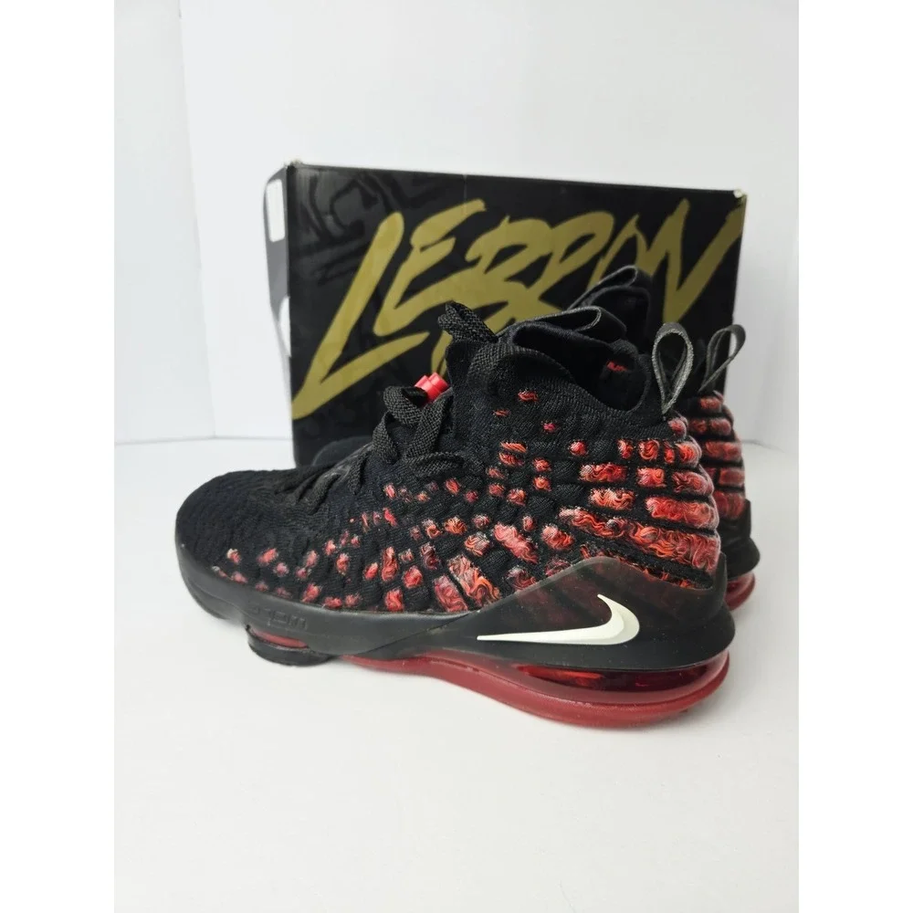 Nike Lebron XVII‎ GS  6 youth black red